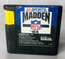 ebay® Auktion 287286927038 | Videospiel Madden NFL 94 nur Cart Sega Mega Drive Thumbnail of ebay® auction 287286927038 | Videospiel Madden NFL 94 nur Cart Sega Mega Drive