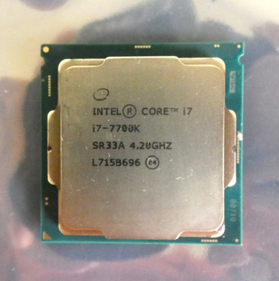 Intel Core i7-7700K SR33A  4.20GHz CPU  Sockel 1151