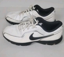 Nike TAC  Power  Channel Leather Golf Shoes White  Men's Size 10