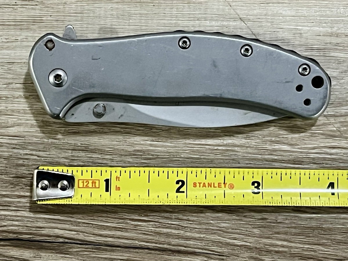 Kershaw 1730SS Zing RJ Martin Design Folding Pocket Knife Needs To