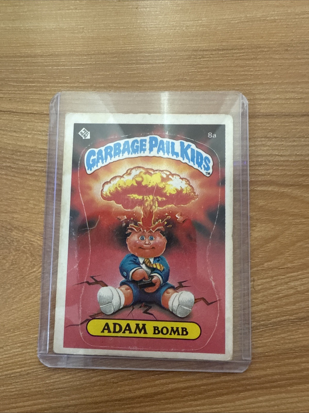 ￼ Adam Bomb Garbage Pail Kid. 1985 Very Rare