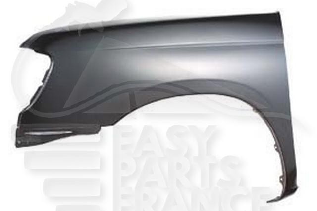 Aile avant gauche premium pour Nissan Navara D22 modèles 1998 à 2001