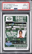 2021 PANINI ROOKIES & STARS DRAFT CLASS #DC-17 ALIJAH VERA-TUCKER PSA 10