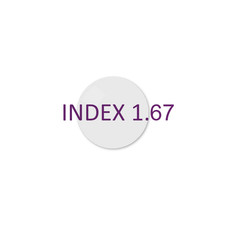1 Paar Brillengl&auml;ser Index 1.67 mit Super-Entspiegelung und Hartschicht inkl.