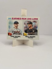 2026 Topps Heritage League Leaders Paul Skenes Tarik Skubal #7 Base Set