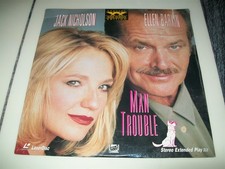 MAN TROUBLE Laserdisc LD WIDESCREEN FORMAT BRAND NEW SEALED VERY RARE 