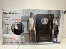 Sharper Image Portable Steamer Sauna Spa with Steam Generator
