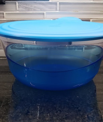 Tupperware Sheerly Elegant Serving salad Bowl design 2.4-Qt./2.3 L Medium