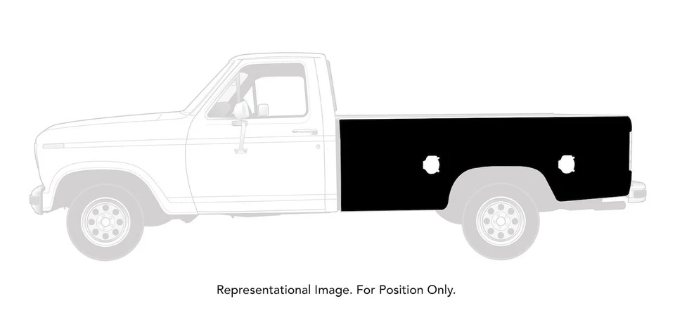 Panel de cabecera JEGS 90214 1980-1983 Ford F100 1980-1986 Ford F150 F250 F350 8 ft Foto 4 de 4