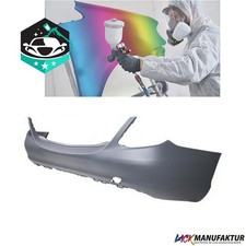 Lackiert Stoßstange hinten passt für Mercedes C-Klasse W205 ab 03/2014