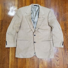 Vintage Burberry Burberry's Suit Coat Blazer Pure Camel Hair Buttons Single Vent