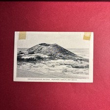 (1) Monumento Nacional Montaña Capulín Nuevo México Postal De Colección 1946