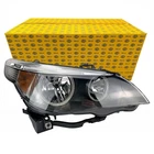 Headlight Right BMW E60 E61 2003 - 2007 H7 H7 RHD Angel Eyes Hella