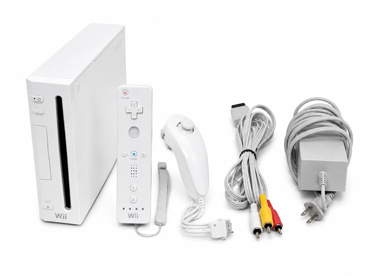 Preços baixos em P-branco Nintendo Wii Consoles de videogame | eBay