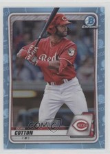 2020 Bowman Draft Chrome Sky Blue Refractor Quin Cotton #BD-104 s3g