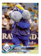 2018 Topps Opening Day Mascots - TAMPA BAY RAYS 