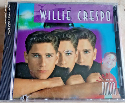 NEW SEALED WILLIE CRESPO TRES EN AL AMOR CD