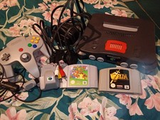Nintendo 64 n64 Console With Games And Accessories