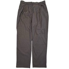 H M Gray Women s Pants, Size 14, Trousers, Straight Leg