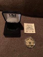 Highland Mint Official Game Coin Limited Edition /2007 Giants vs Packers NFC