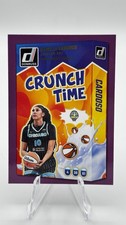 2025 Panini Donruss WNBA - Crunch Time Kamilla Cardoso #10 Press Proof Purple