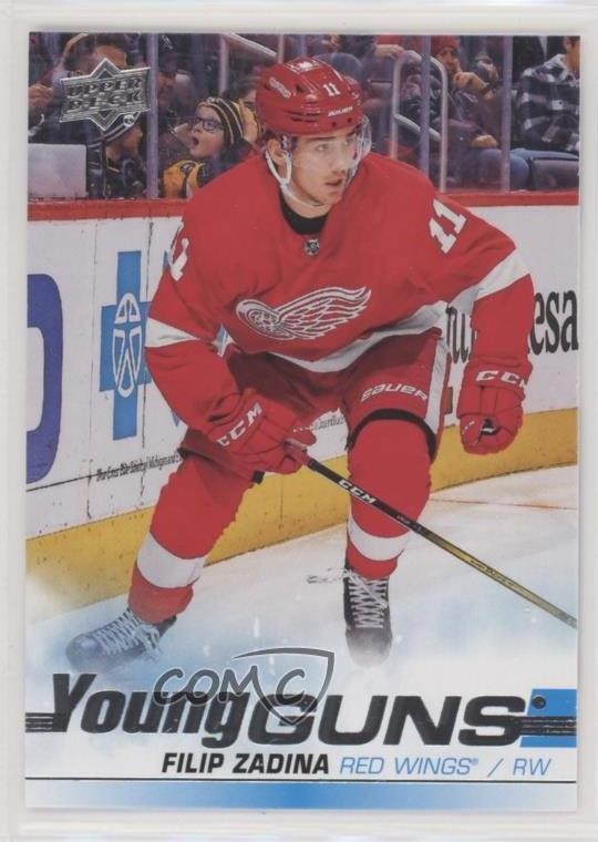 2019-20 Upper Deck Young Guns Filip Zadina #478 Rookie RC 1t0