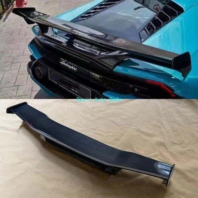Fit For Lamborghini Huracan LP580 LP610 EVO Carbon Fiber Rear Trunk Spoiler Wing