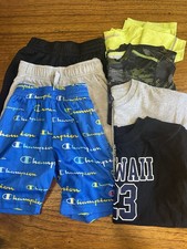 Boys Clothes Size 5/6 Lot - 7 CS 4 Shirts 3 Shorts Athletic Summer Play