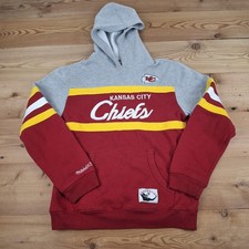 Kansas City Chiefs Mitchell  Ness Hoodie Youth Large 14/16 Nfl