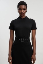 Karen Millen Midi Dress Womens Daywear Dresses