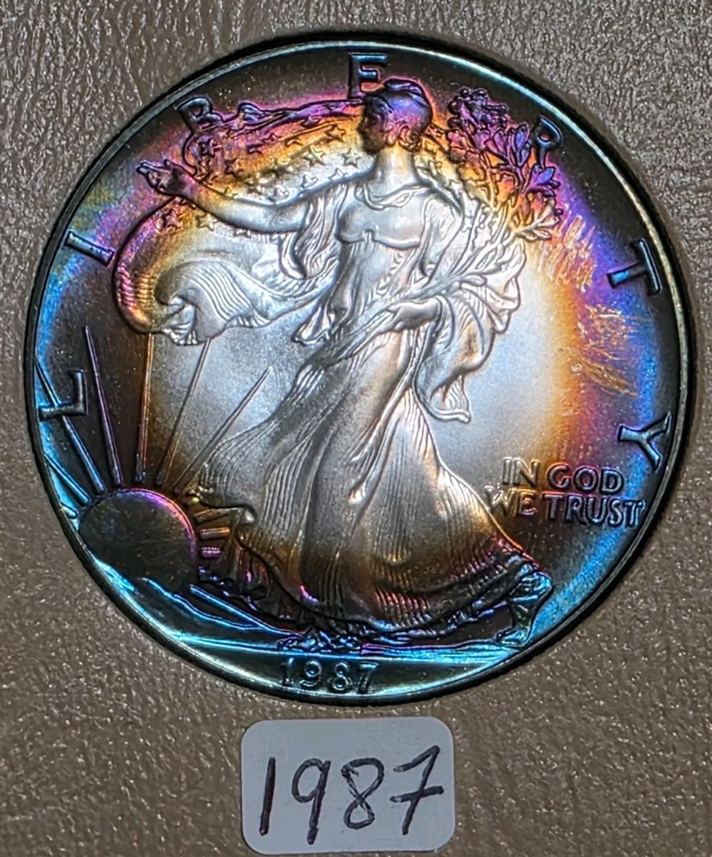 American Eagle Uncertified 1987 Silver Bullion Coins for sale | eBay