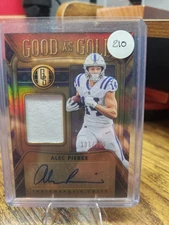 2023 Panini Gold Standard Good 2 Go Alec Pierce Autograph 101/199