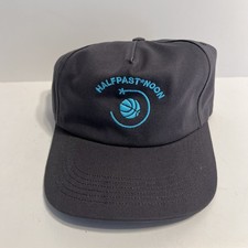 Half Past Noon A Creative Place For Hoops Hat SnapBack Gray Made In USA