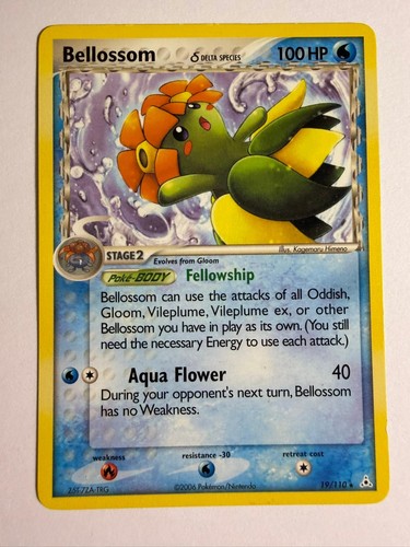 BELLOSSOM Δ 19/110 POKEMON HOLON PHANTOMS LP