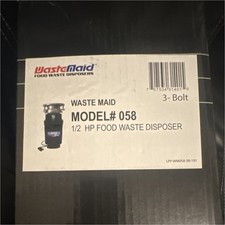 Waste Maid 058 1/2 HP Continuous Feed Garbage Disposal w/ Power Cord