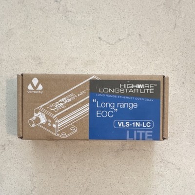 Veracity HIGHWIRE LONGSTAR LITE VLS-1N-LC Ethernet Switch 100 Mbps Fast Ethernet