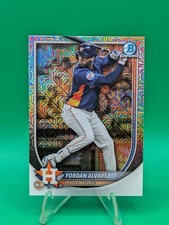 2025 Bowman Chrome Mega Box Yordan Alvarez Mojo Refractor #81 Astros