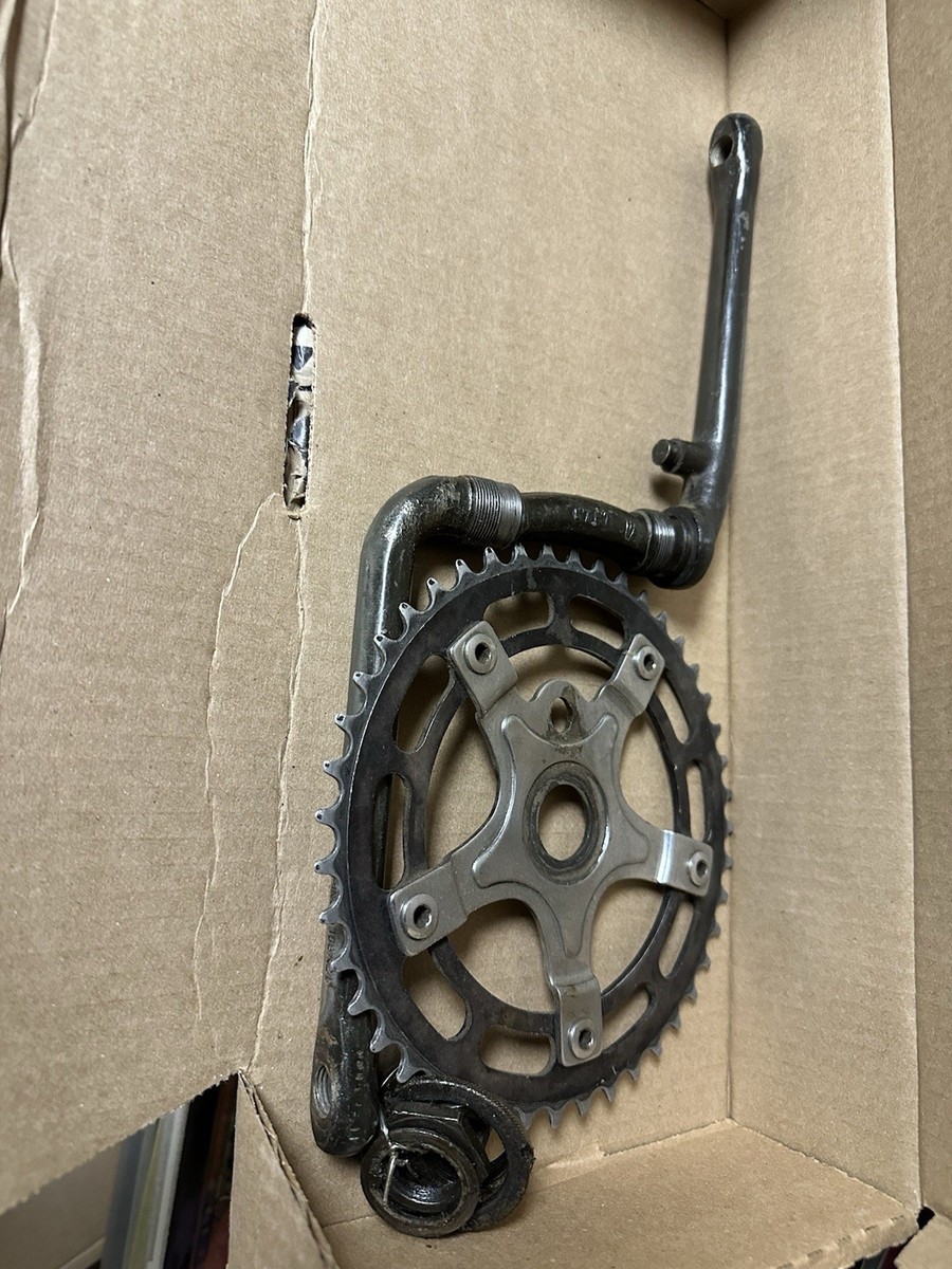 パーツ 70s TAKAGI THREE ARROWS 44T OLD BMX T7 87 Takagi Cranks OPC Old School BMX 165 mm Crankset 70s 80s 1PC