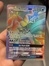Alolan Ninetales GX 150/145 SM Guardians Rising Secret Rare Rainbow Holo Pokemon on eBay