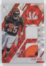 2017 Panini Unparalleled Red Future Frame 3/10 John Ross III Dual Patch 0vf5