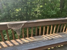 Vintage Fishing Trout Landing Net & Sleeve Collapsible “Our Own” #9 Cabin Decor