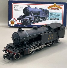Boxed Bachmann 31-603 Ivatt V1 463 LNER Black Steam Tank Loco Repainted Etc OO 