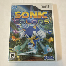 Sonic Colors Nintendo Wii Sonic the Hedgehog SEGA E NTSC-U/C 2010 Manual