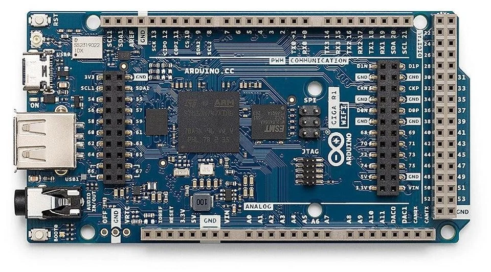 Arduino GIGA Display Bundle, GIGA R1 WiFi, Touchscreen, digitales Mikrofon, - Bild 2 von 3