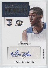 2013-14 Panini Prestige Prestigious Premieres Signatures Ian Clark #25 Auto 0q0
