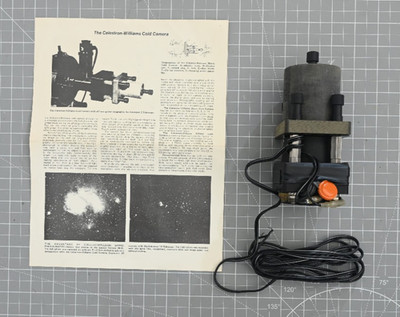Celestron-Williams Cold Camera - 1970's Museum Piece A+++ Manual, etc!