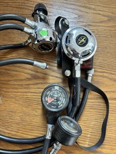 DACOR Scuba Regulator Gauges Pacer Bundle Hoses Diving Untested As Is Lot