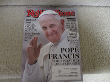 Rolling Stone Magazine February 13,2014- Pope Francis Cover