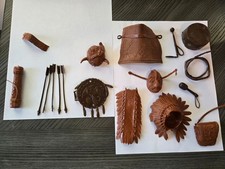 Vintage Marx Best of the West Johnny West Geronimo Accessories