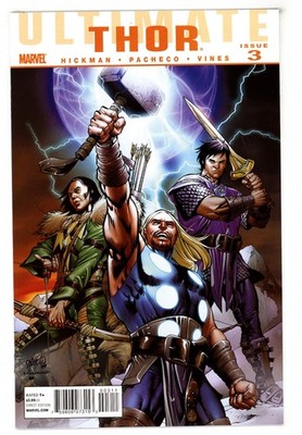 Ultimate Thor #3 VFNM 9.0 2010  Carlos Pacheco Cover